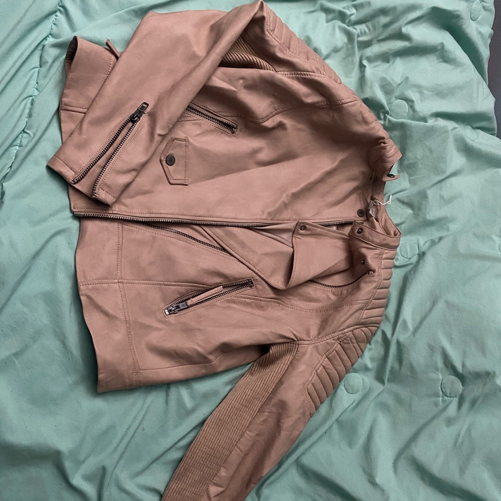 Pink polyamide jacket with brown undertones Divided, by H&M